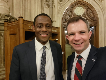 Andrew Bowie MP and Bim Afolami MP