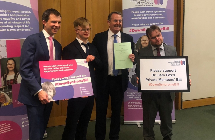 Andrew Pledges Support for Down Syndrome Bill